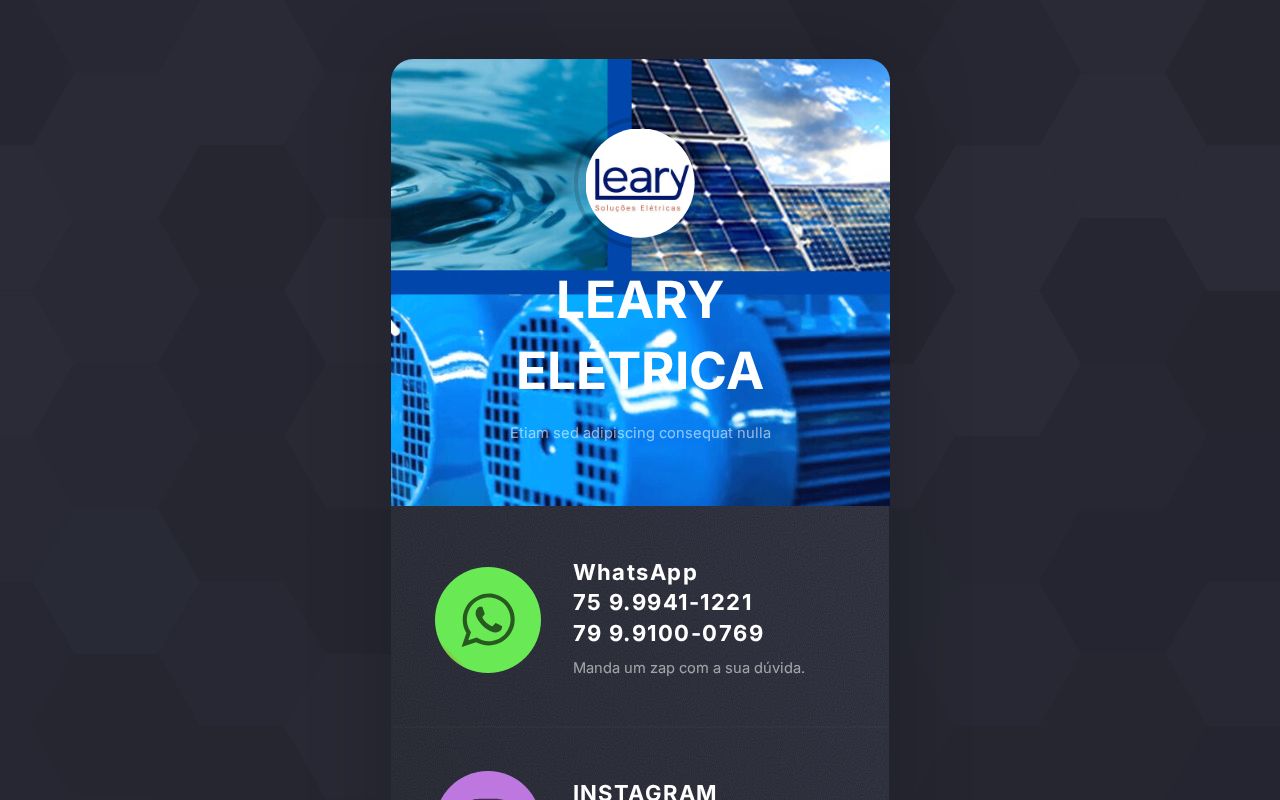 Carrd profile picture for @leary